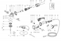 METABO 06474000 W 26-230 MVT EU 2600w 230mm Angle Grinder 230V Spare Parts