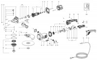 METABO 06482000 WEPBA 26-230 MVT QUICK EU 2600w 230mm Angle Grinder 230V Spare Parts