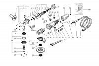 METABO 06701250 W 780 AR 780w 115mm Angle Grinder 230V Spare Parts