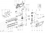 METABO 08745190 HS 8745 AU 560w Hedge Trimmer 240V Spare Parts