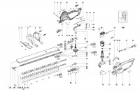 METABO 08865001 HS 8865 EU 660w Hedge Trimmer 230V Spare Parts
