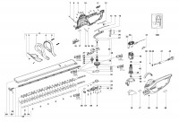 METABO 08875000 HS 8875 EU 660w Hedge Trimmer 230V Spare Parts