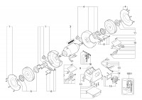 METABO 09201001 DS D 9201 3 Bench Grinder / 400V/50HZ Spare Parts