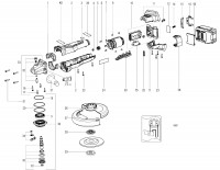 METABO 13074420 WPB 18 LTX BL 115 18V 125mm Angle Grinder Spare Parts