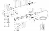 METABO 13080001 WEVF 10-125 QUICK INOX EU 1000w 125mm Angle Grinder 230V Spare Parts