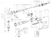 METABO 13085001 WEPBF 15-150 QUICK EU 1550w 150mm Flat Head Angle Grinder 230V Spare Parts