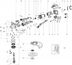 METABO 13087001 WB 18 LTX BL 180 18V 125mm Angle Grinder Spare Parts