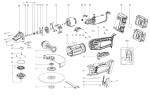 METABO 13102000 WPB 36-18 LTX BL 230 36V 230mm Angle Grinder Spare Parts