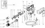 Metabo Corded Drill 220v 18114310 B 10 CN 220V Spare Parts