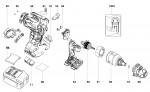 Metabo Cordless Impact Driver/Wrench 18201310 SSW 18 LTX 200 Spare Parts