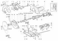 Metabo Corded Circular Saw 20012000 KS 54 SP / KS EURO EU 230V Spare Parts