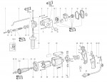Metabo Corded Impact Drill 20021001 SBE PARTNER EDITION EU 230V Spare Parts