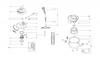 Metabo Special Vacuum Cleaner 21003000 AS 1200 99 Spare Parts