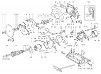 Metabo Corded Circular Saw 21011000 KS 66 Spare Parts