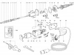 Metabo Corded Straight Angle Grinder 21020000 GE 900 PLUS 99 Spare Parts