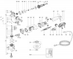 Metabo Corded Small Angle Grinder 21022000 WEPBA 14-125 QUICKPROTECT 99 Spare Parts