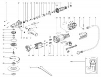 Metabo Corded Small Angle Grinder 21023420 WEF 9-125 99 Spare Parts