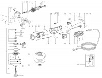 Metabo Corded Small Angle Grinder 21025000 WEA 14-125 QUICK 99 Spare Parts