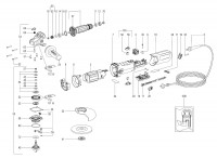 Metabo Cordless Small Angle Grinder 21031001 WEA15-125 KWM IK 99 Spare Parts