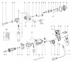 Metabo corded Drill 600w 21035000 BE 600/13-2 IK 99 Spare Parts