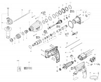 Metabo Corded Rotary Hammer 21036000 BHE 2444 IK 99 Spare Parts