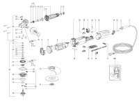 Metabo Cordless Small Angle Grinder 21038000 WA12-125 HT IK 99 Spare Parts