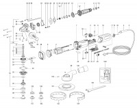 Metabo Cordless Small Angle Grinder 21040000 WEABV 17-125 HD IK 99 Spare Parts