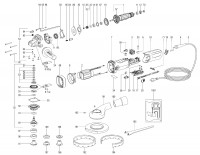 Metabo Cordless Small Angle Grinder 21040001 WEABV 17-125 HD IK 99 Spare Parts