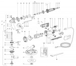 Metabo Cordless Small Angle Grinder 21047000 WEPBA 17-125 HD IK 99 Spare Parts