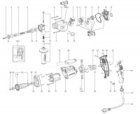 Metabo Cordless Drill 21048000 BE 751 IK 99 Spare Parts