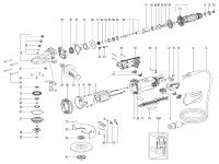 Metabo Corded Large Angle Grinder21052000 WEPBF 15-150 QUICK IK 99 Spare Parts
