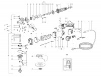 Metabo Corded Large Angle Grinder 21054000 WEPBA 19-180 QUICK RT IK 99 Spare Parts