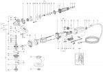 Metabo Corded Small Angle Grinder 21060000 WEBA 17-150 QUICK IK 99 Spare Parts