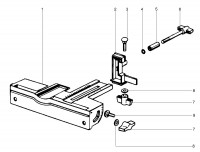 Metabo Sander Accessory 31032000 LENGTH STOP Spare Parts