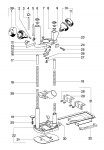 Metabo Mill-Cutting/Wood Accesory 31501000 ROUTING ATTACHMENT Spare Parts