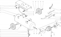 Metabo Cordless Air Compressor 0010070058 12 MEGA 700 D 3 Air Compresser / 400V/50HZ Spare Parts