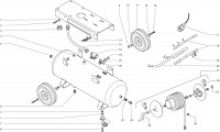 Metabo Cordless Air Compressor 0010071500 13 MEGA 715 D 3 Air Compresser / 400V/50HZ Spare Parts