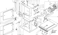 METABO 0090025100 10 BAS 260 SWIFT EU Precision Band Saw 230V Spare Parts