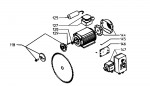 Metabo Motor Accessory 0100012219 11 TK - Motor 2,20 WNB GB 110V Spare Parts