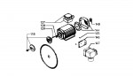 Metabo Motor Accessory 0100012847 11 TK - MOTOR 3,40 DNB 3 / 400V/50HZ Spare Parts