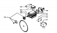 Metabo Motor Accessory 0100013134 11 TK - MOTOR 3,10 WNB EU 230V Spare Parts