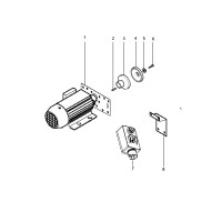 Metabo Motor Accessory 0100015501 12 BKH/BKS-MOTOR - 5,50 DNB 3 / 400V/50HZ Spare Parts