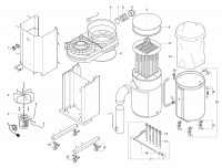 Metabo Extraction System 0130200110 10 SPA 2002 D 3 / 400V/50HZ Spare Parts