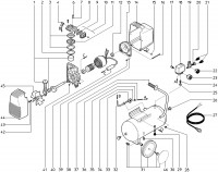 Metabo Corded Air Compressor 0230026203 10 BASIC 260 EU 230V Spare Parts