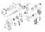 METABO 0901059756 10 SR3500 Pneumatic Impact Wrench Spare Parts
