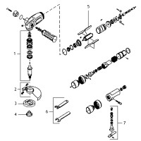 METABO 0901063710 10 WS 7400 Angle Grinder Spare Parts