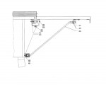 METABO 0910003330 10 TABLE REAR EXTENSION PK Spare Parts