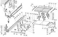 METABO 0910018434 10 SLIDING CARRIAGE UK220/PK200 Spare Parts