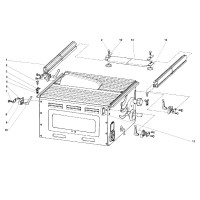 METABO 0910018450 11 BASE CARRIER SYSTEM UK220/PK200 Spare Parts