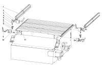 METABO 0910050010 11 BASE CARRIER SYSTEM PKF 255 Spare Parts